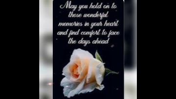 My sincere condolences and deepest sympathy 🙏 messages, strength, encouragement, and prayers