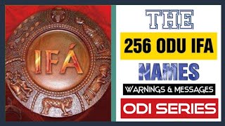 Odu Ifa ODI SERIES of the 256 Odu Ifa Names Warnings and Messages Series 5