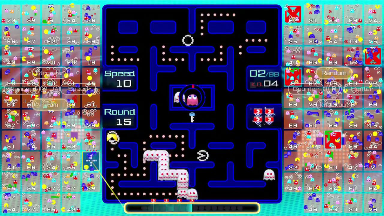 How to increase speed - PAC-MAN 99