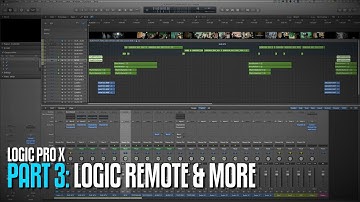 LogicProX overview for AudioPost - Part 3 - Logic Remote & More