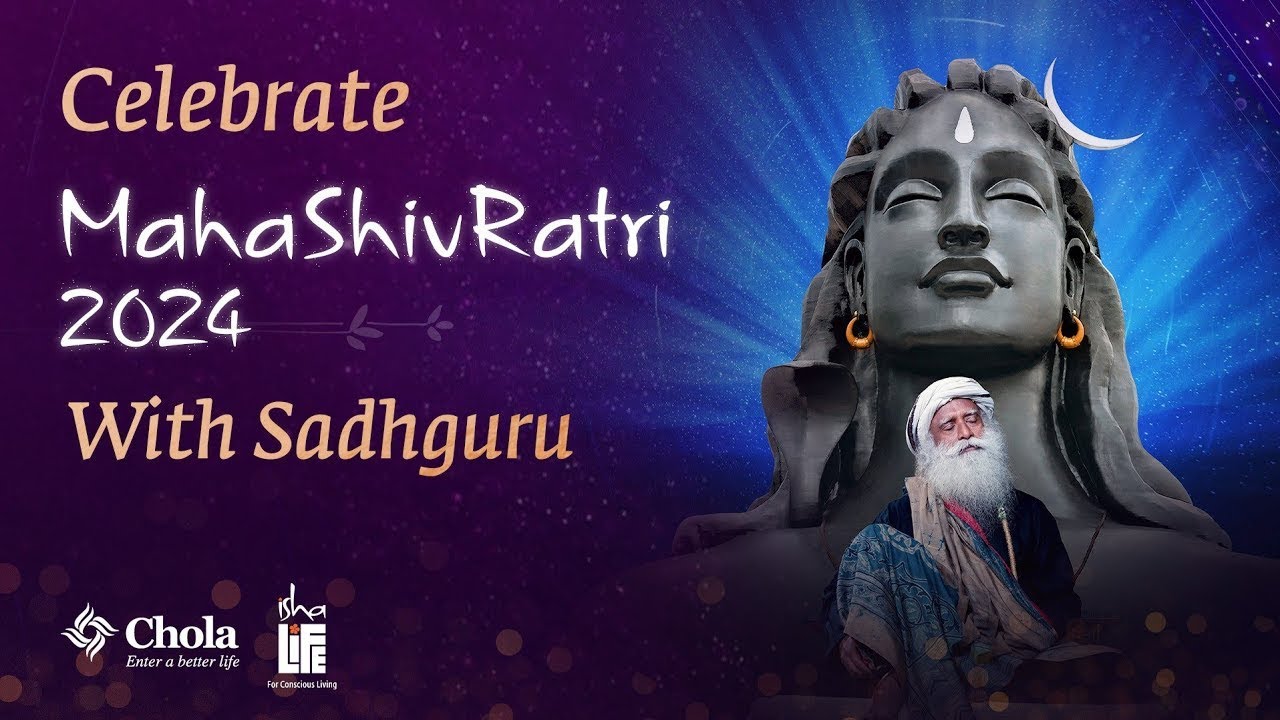 🔴2025 LIVE MahaShivRatri with Sadhguru Isha Yoga Center 8 Mar, 6 PM