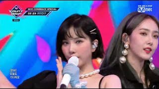 190704 GFriend - Flower ○ Mnet 排行榜 [60fps]