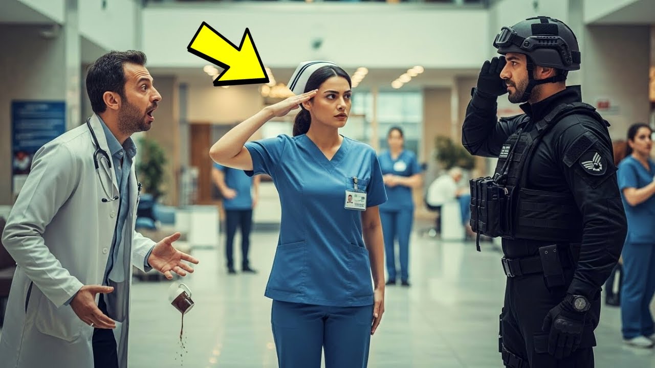 Hemşireyi görmezden geldiler. Ta ki dışarıdaki askeri araçlar ona 