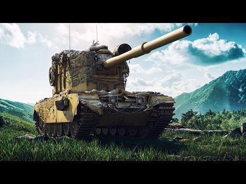 Видео: Ваншотим пеструнов FV4005. 6065 damage World of Tanks