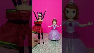 Unique miraculous ladybug and princess Sofia