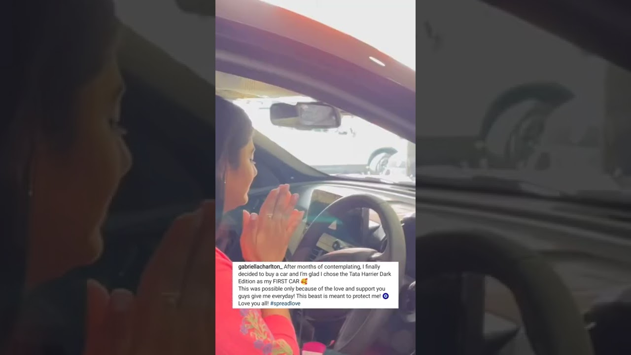 புதிய கார் வாங்கிய Gabi | Gabriella New Car Video