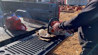 How to calibrate a mtronic stihl chainsaw