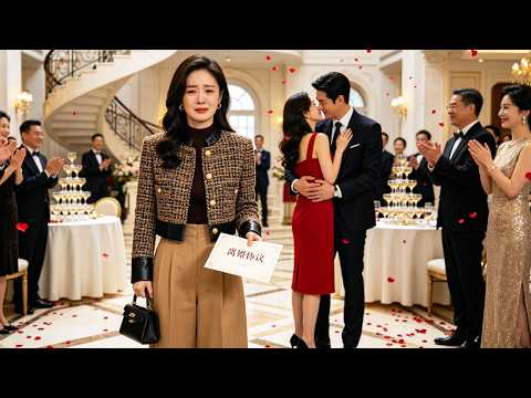 After four years of marriage, her husband openly brought his mistress home, but unexpectedly, she signed the divorce papers with a smile and didn't care. After exposing the scumbag's true colors at the banquet, she turned and left. Now it's too late for him to regret it! #中国电视剧 #短剧 #爽文 #逆袭