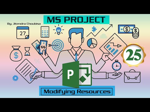 MS Project | 25 Modifying Resources