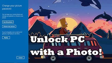 How to Open Your Computer Using a Picture | Windows 10 Picture Password Login