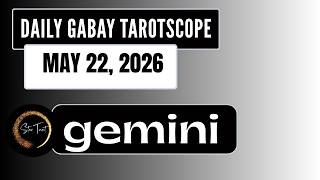 ANO'NG KAILANGAN MONG MALAMAN NGAYON GEMINI MAY 22, 2026  💫DAILY GABAY TAROTSCOPE