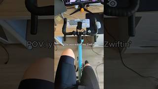 easy ride before work | IRONMAN 70.3 training #shorts #zwift