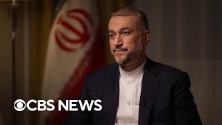 Iran&#39;s top diplomat says Hamas, other groups &quot;make their own decisions&quot;