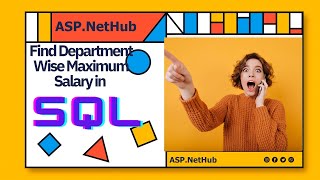 How to Find maximum and Minimum Salary department Wise in SQL NetHub