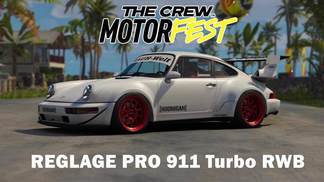 Scotto's Rwb THE CREW MOTORFEST : LES RÉGLAGES PRO ( Porsche Scotto's 911 Turbo RWB ...
