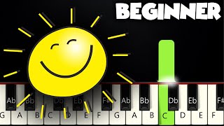 You Are My Sunshine | BEGINNER PIANO TUTORIAL + SHEET MUSIC by Betacustic