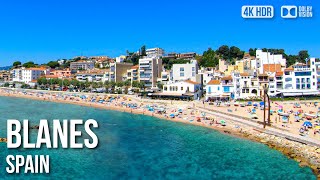 Blanes (Platja De Blanes) Beach, Costa Brava, Catalonia - 🇪🇸 Spain [4K HDR] Walking Tour screenshot 5