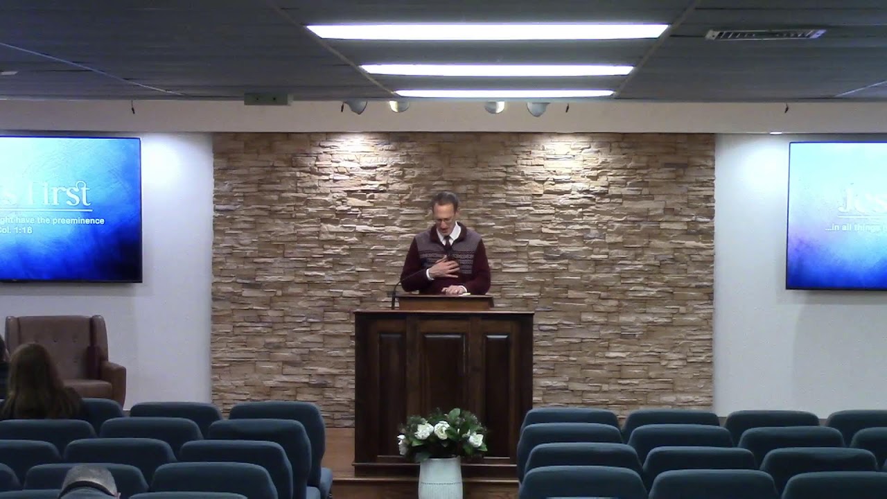 Wednesday Evening Service - Pastor Gil Tartaglino