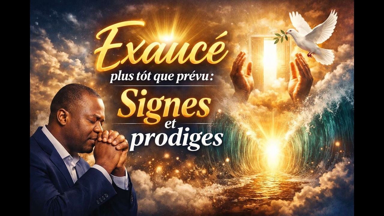 EXAUCE PLUS TOT QUE PREVU : SIGNES ET PRODIGES (1)/06H00/12-02-26/Rev Joseph-Calvin TSESSIDE