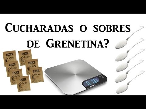 ¿Cuánta grenetina contiene un sobre? Aprende aquí.
