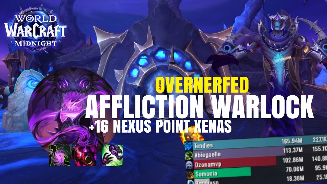 +19 Nexus | Midnight Beta Affliction Warlock ~ Affli after the nerfs...