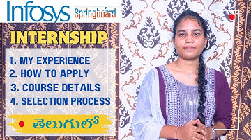 || Infosys Springboard Internship || My Experience with Infosys in Telugu ||