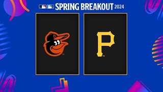 Orioles vs. Pirates | 2024 Spring Breakout Highlights