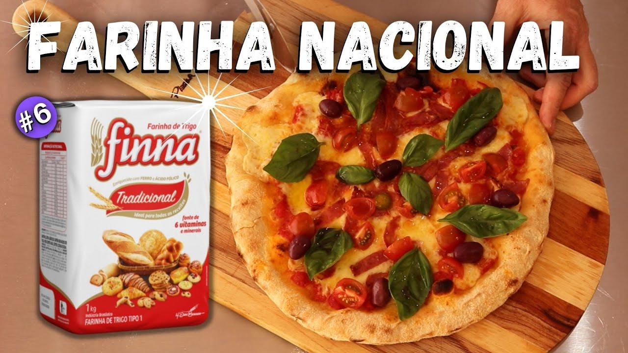 TESTE NA LONGA FERMENTAÇÃO COM FARINHA NACIONAL DONA FINNA TIPO 1 - VÍDEO 6