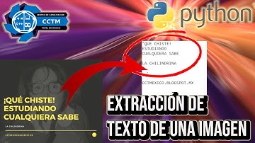 🖼️ ¿Cómo extraer texto de imágenes? | Python-tesseract | PDF2IMAGE | OCR | Python