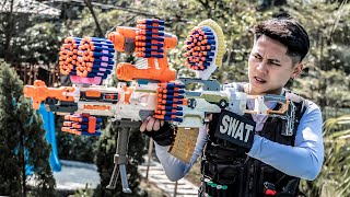 Alpha Nerf War : Captain SEAL X Nerf Guns Fight Crime Group Dr Lee Crazy Mission Impossible