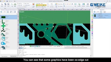 GWEIKE nesting software for plate cutting