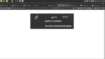 simple weather application