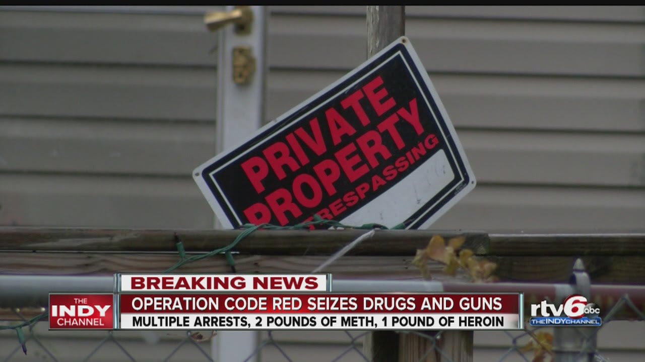 Operation Code Red seizes drugs and guns from Mexican Cartel - YouTube