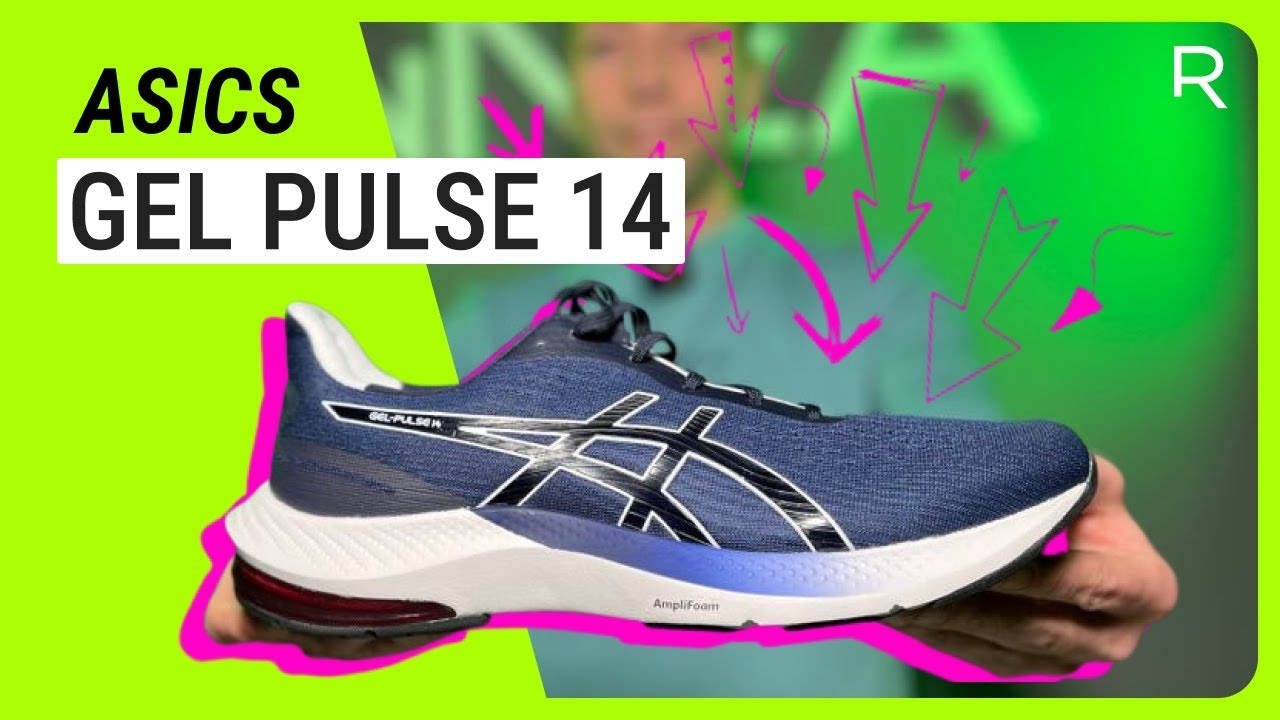 Tenis Asics Running Gel-Pulse 14 Negro Hombre