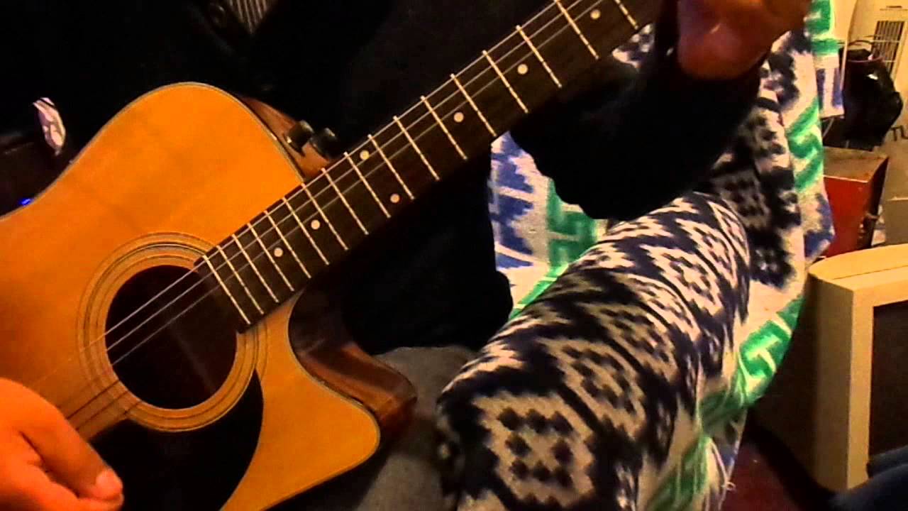 Guitarra electroacusitca hyundai mod HYW-25E - YouTube