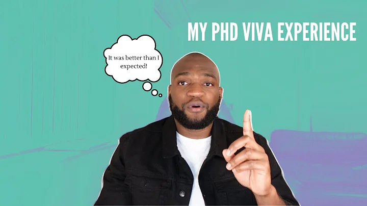 My PhD Viva Experience | Part-Time PhD Journey