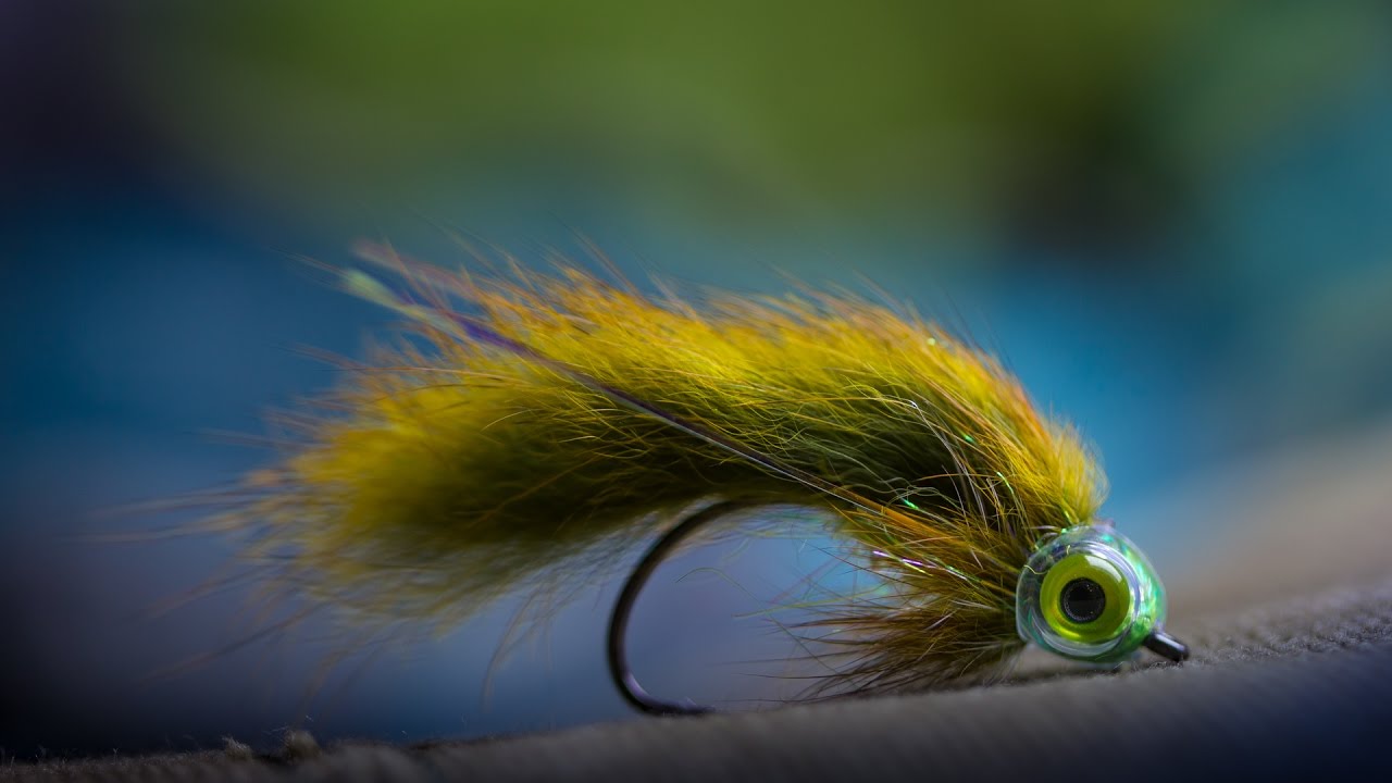 AHREX - Chartreuse Zonker - tied by Henrik Kure