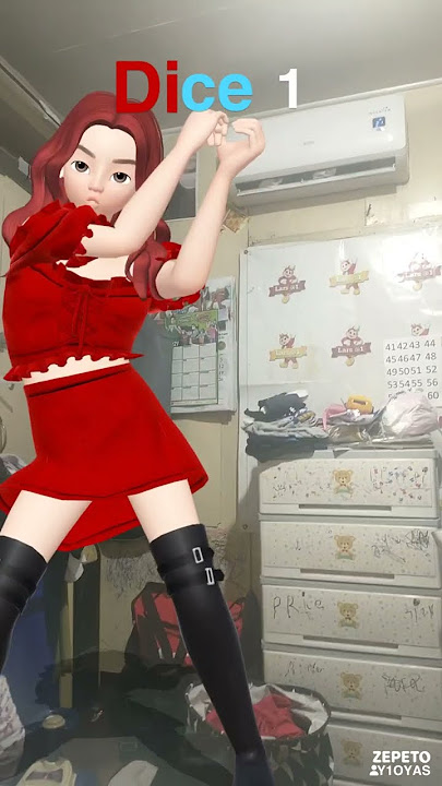 Dancing dice 1 by Nmixx (Real wallpaper) #zepeto #shorts