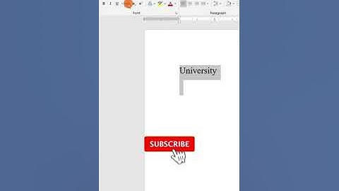 How to use Strikethrough in Ms Word