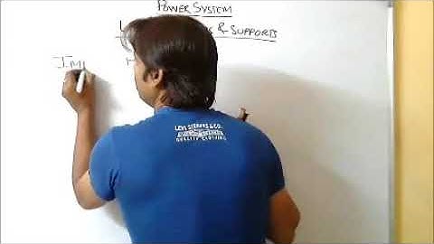 Power System Analysis Video Lecture Part 16 for IES, GATE & PSU Students