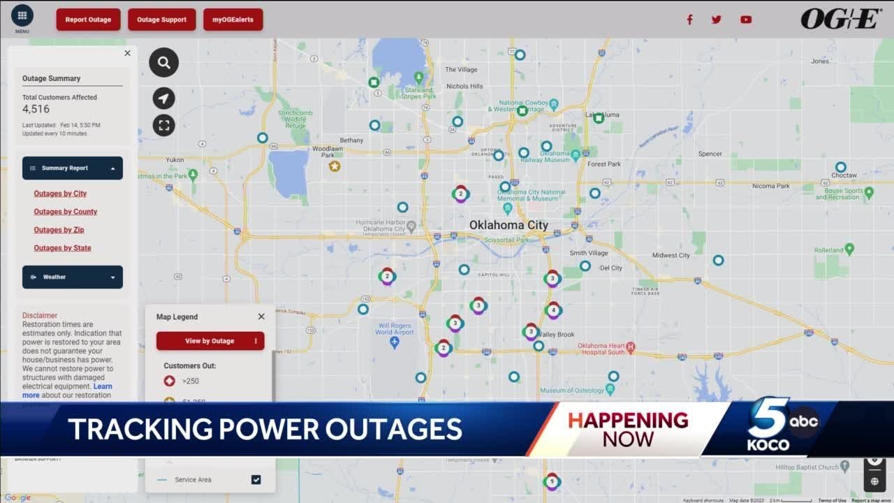 Thousands of power outages reported after strong winds move through ...