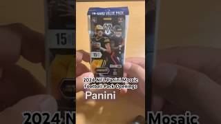 2024 NFL Panini Mosaic Football Pack Openings not so good! #nfl #2024 #panini #mosaic #football