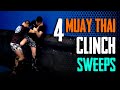 4 Muay Thai Clinch Sweeps