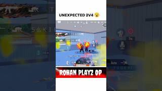 Unexpected 2v4 😮 #bgmi #clutchchallenge #youtubeshorts #pubgmobile