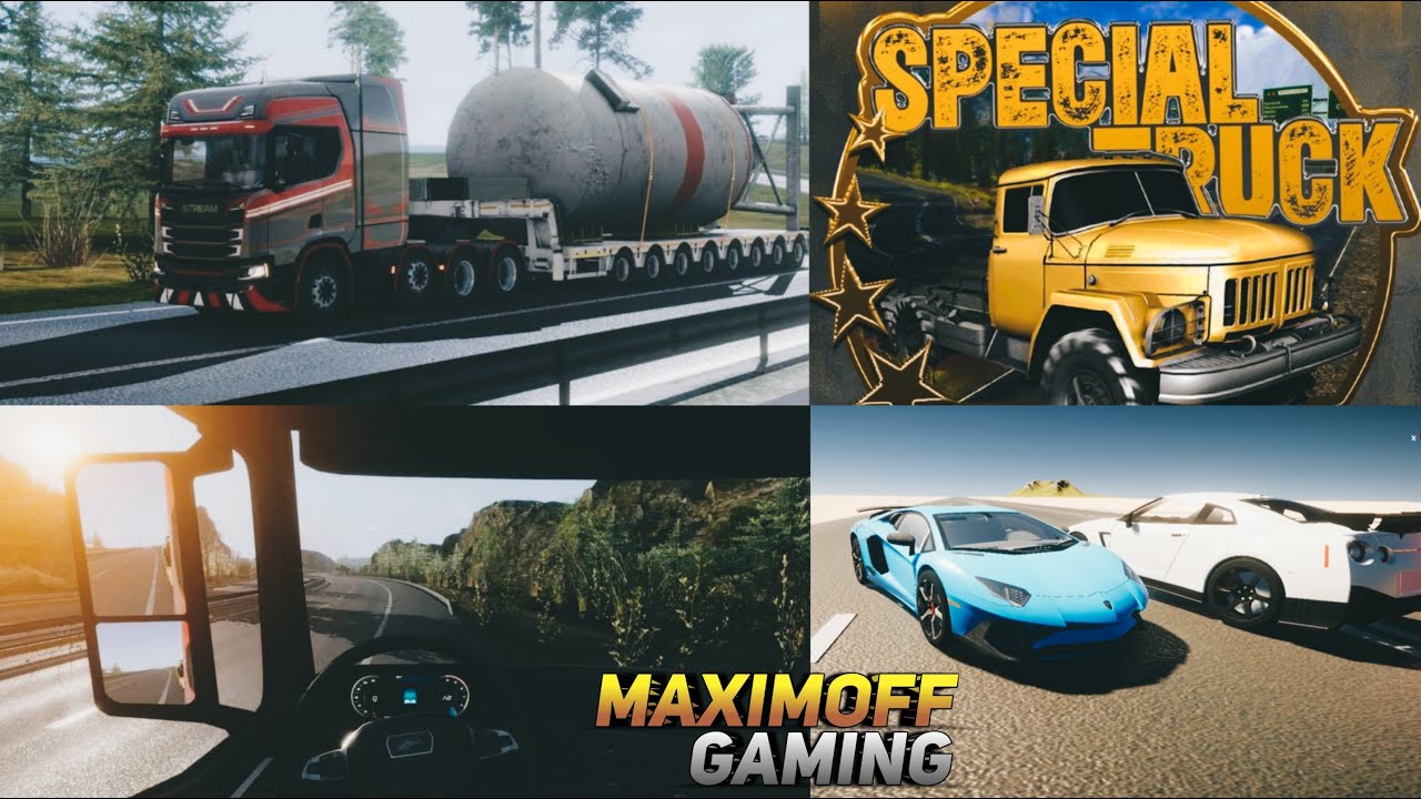 🔴 SIMULATOR GAMES NEWS | Truck Simulator Europe 3, Special Truck, Open Streets, Project R | Release