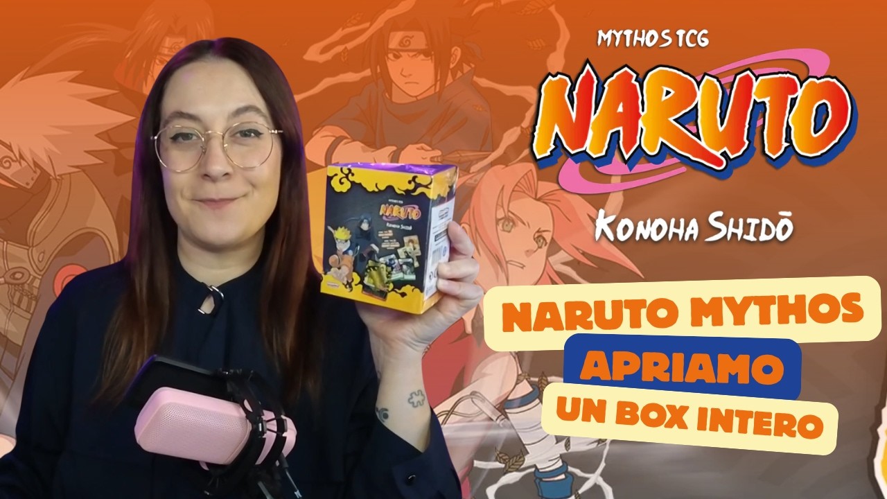 UNBOXING NARUTO MYTHOS TCG DISPLAY - YouTube