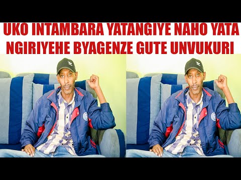 UKO INTAMBARA YIWACU YATANGIYE NAHO YATANGIRIYE NABANYE BAKUBITA DATAWACU NGO YASAKUJE MWISOKO