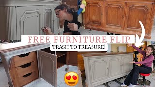 Diy Furniture Flip Saved From The Trash Furniture Flip Anyone Can Do Minimal Prep