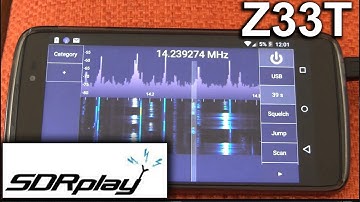 SDRplay running with Android mobile phone