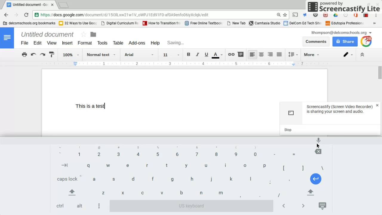 speech to text chromebook